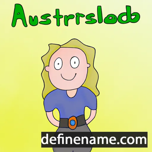 Austrahild cartoon