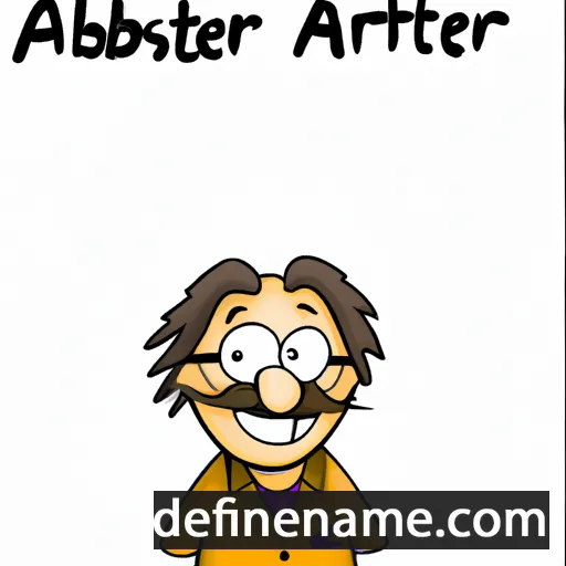 Austrebert cartoon