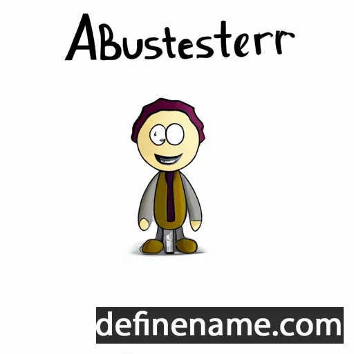 Austreberta cartoon