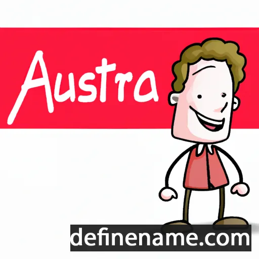 Austria cartoon