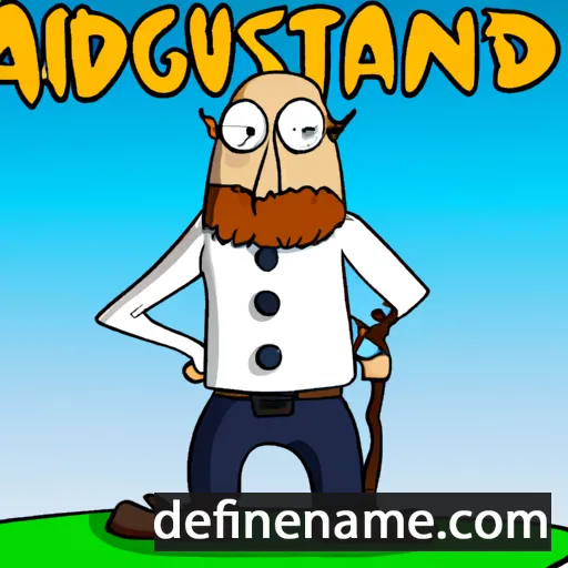 Auðstæinn cartoon