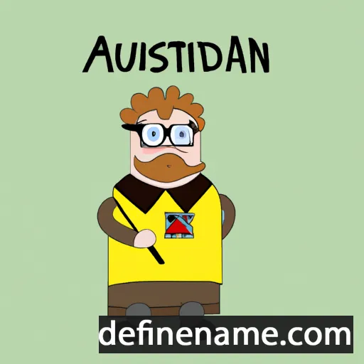 cartoon of the name Auðsteinn