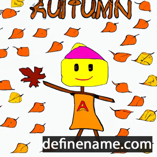 Autum cartoon