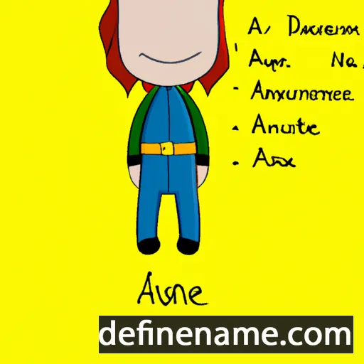 Auxane cartoon