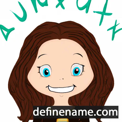 Auxanne cartoon