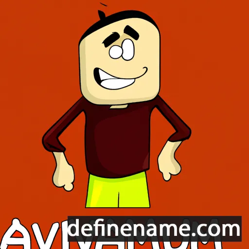 cartoon of the name Avakum