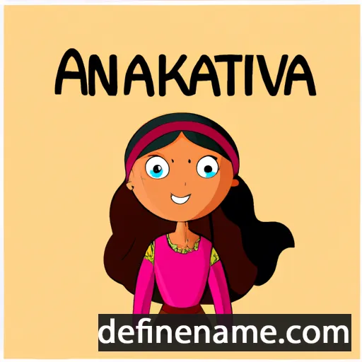 cartoon of the name Avantika