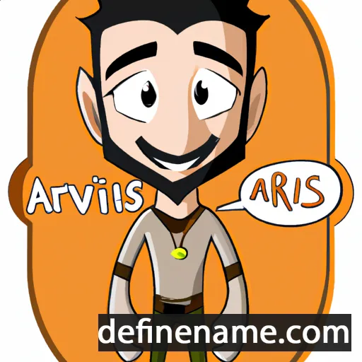 cartoon of the name Avaris