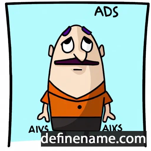 cartoon of the name Avdifaks