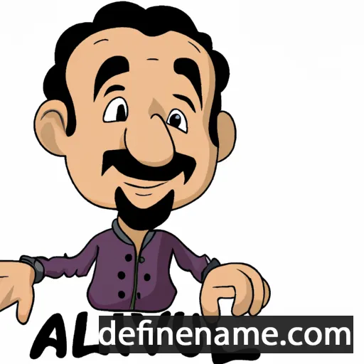 cartoon of the name Avdullah