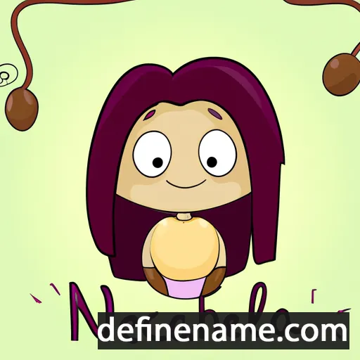 cartoon of the name Avellana