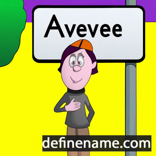 Avenue cartoon