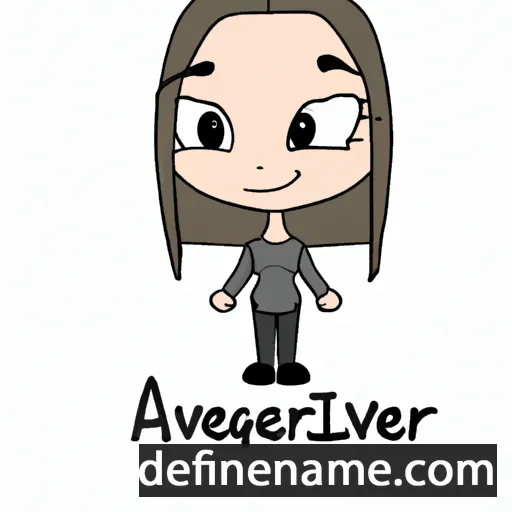 cartoon of the name Avereigh