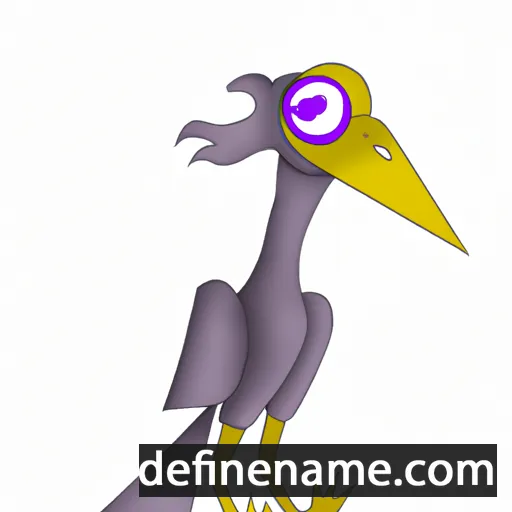 cartoon of the name Avian