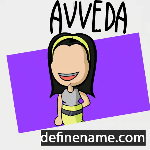 cartoon of the name Aviendha