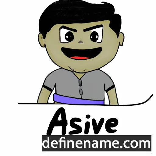 cartoon of the name Avinesh