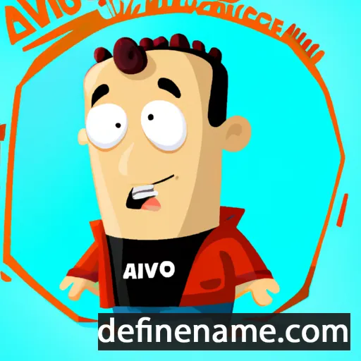 cartoon of the name Avivos