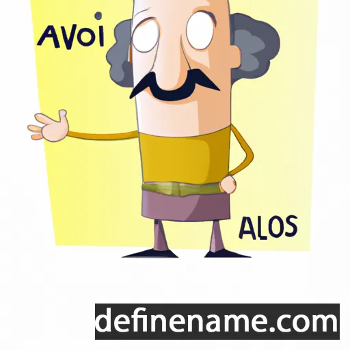 cartoon of the name Avlos