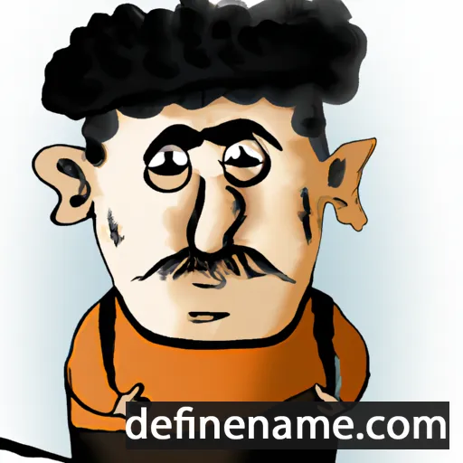 cartoon of the name Avtandili