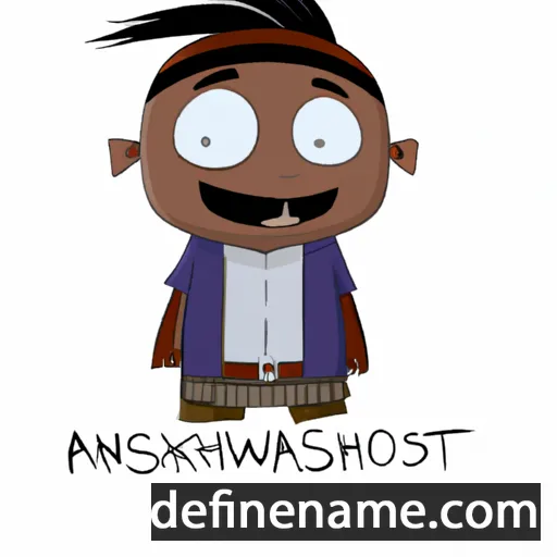 cartoon of the name Awashonks