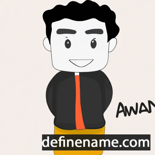 cartoon of the name Awasin