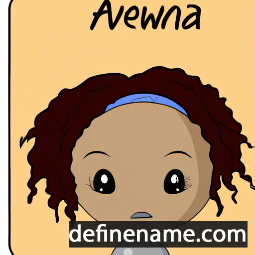 Awena cartoon