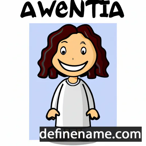 Awentia cartoon