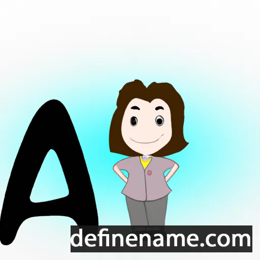 cartoon of the name Axa