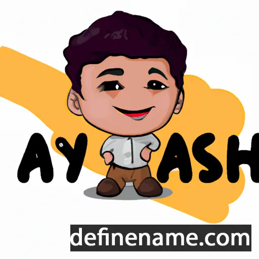 cartoon of the name Ayaansh