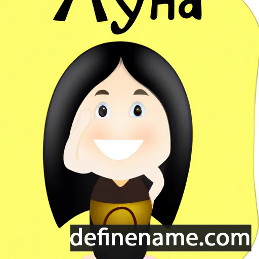 Ayaha cartoon