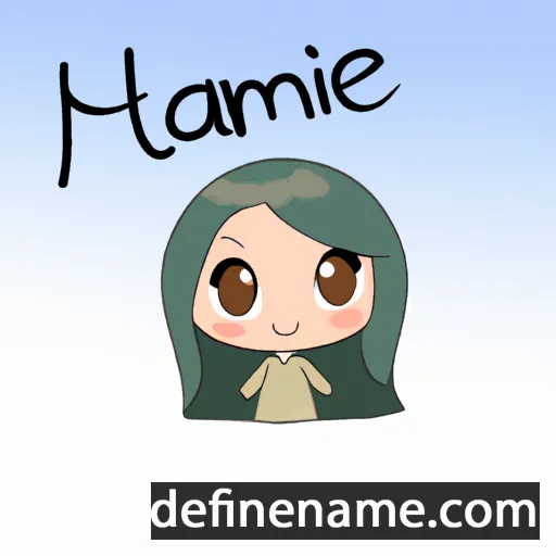 cartoon of the name Ayahime