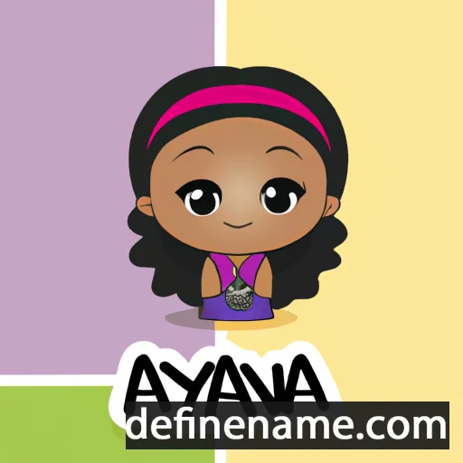 Ayana cartoon