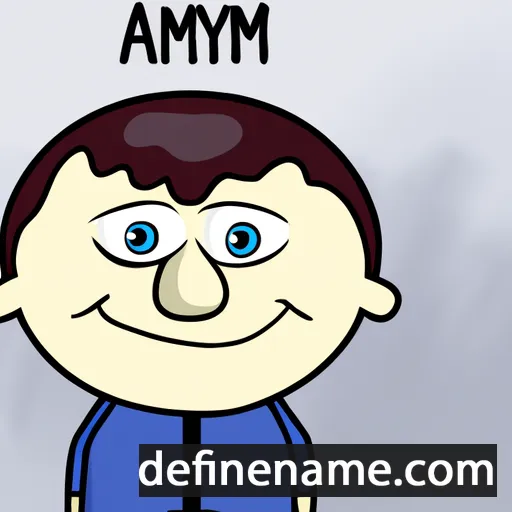 cartoon of the name Ay-demir