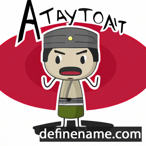 cartoon of the name Ayatarou