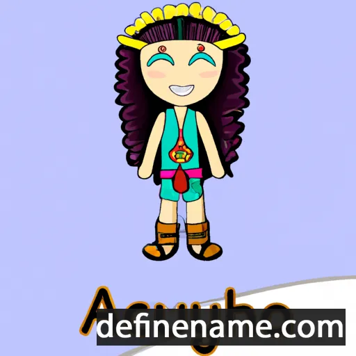 cartoon of the name Ayauhcihuatl