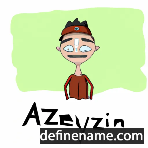 cartoon of the name Aybəniz