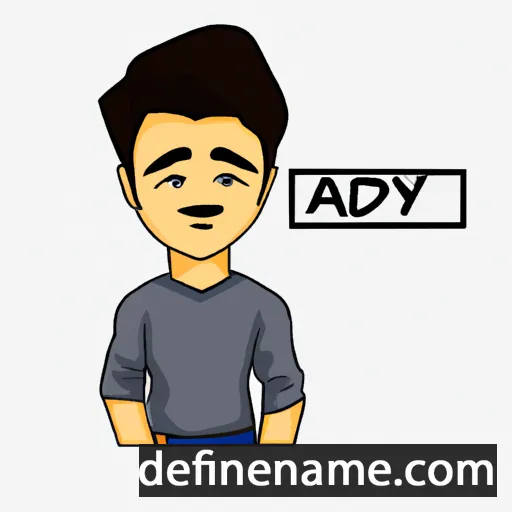 cartoon of the name Aydar