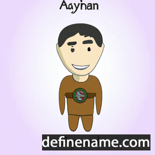 cartoon of the name Aydarkhan