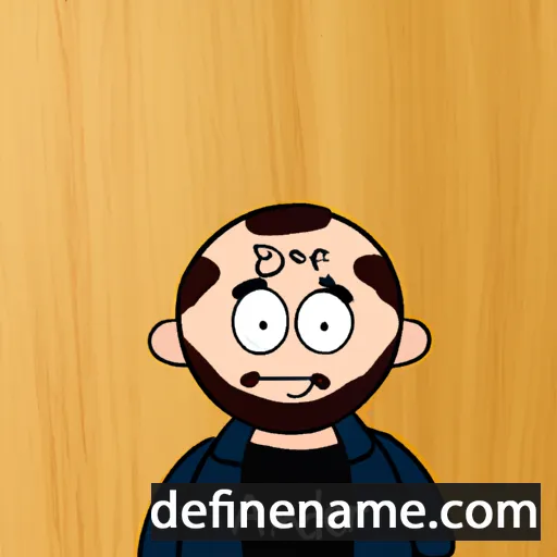 cartoon of the name Aydemir