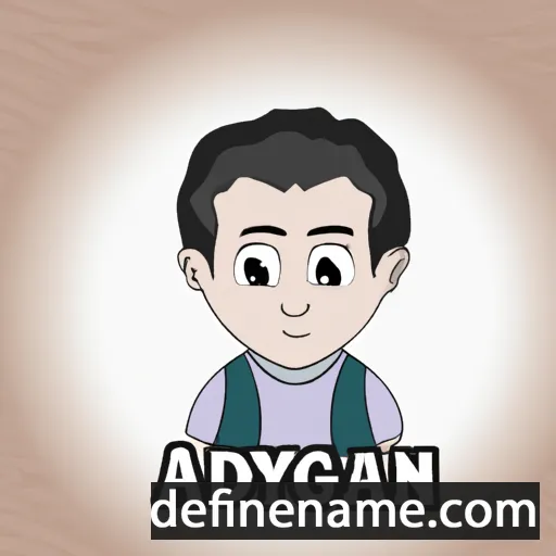 cartoon of the name Aydoğan