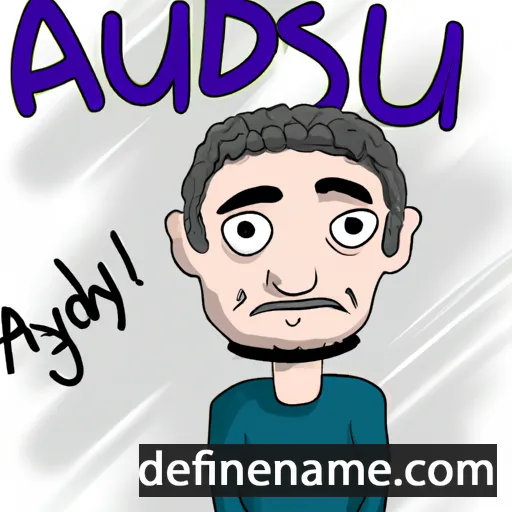 cartoon of the name Aydush