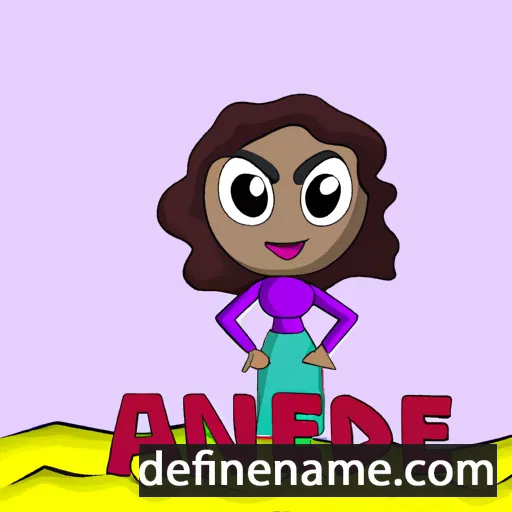 cartoon of the name Ayende