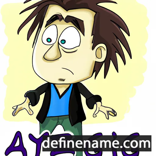 cartoon of the name Aygiz