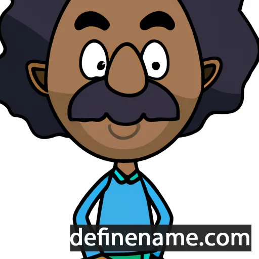 Ayinde cartoon