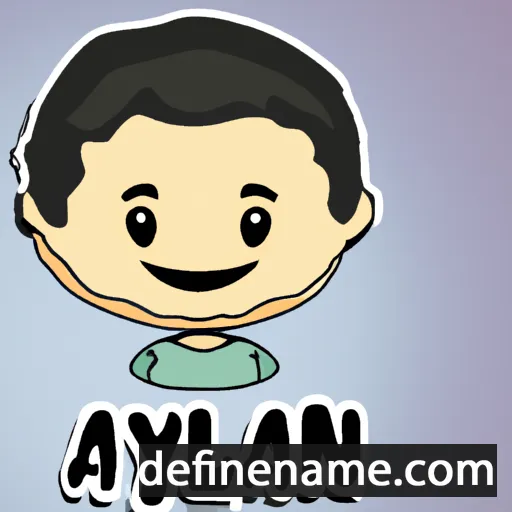 cartoon of the name Aylan