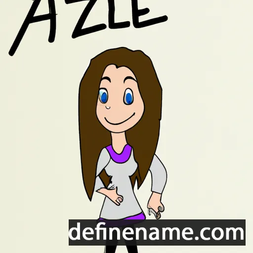 cartoon of the name Ayliz