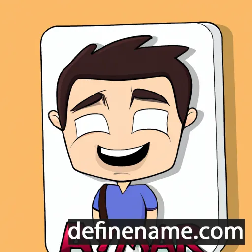 cartoon of the name Aymar