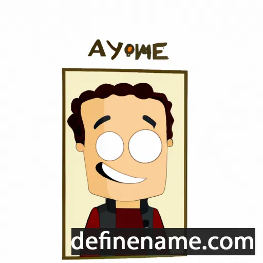 cartoon of the name Aymone