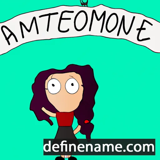 cartoon of the name Aymonette