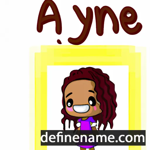 Aynae cartoon